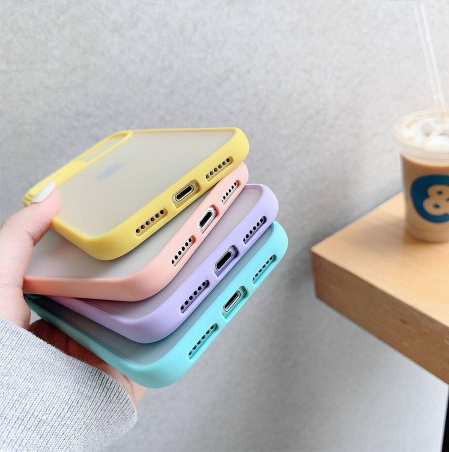 Candy Coloured Smartphone Case with Camera Protection Candy Coloured Smartphone Case with Camera Protection