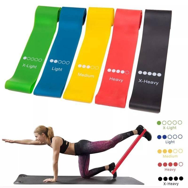 Elastic Resistance Fitness Bands Set – Homemadeeasy